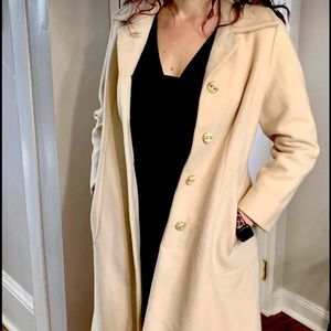 Vintage Neiman Marcus Cream Coat